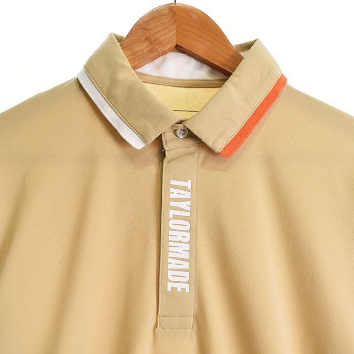 メンズ 長袖ポロシャツ ベージュ系【中古】ゴルフウェア｜ゴルフ用品