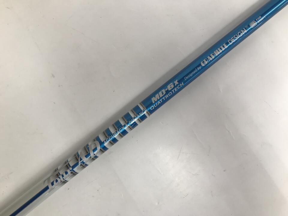 ツアーAD MD-6X⭐️テーラーメイド⭐️ドライバー用シャフト ツアーAD MD-6 QUATTROTECH (X) スリーブ付 シャフト
