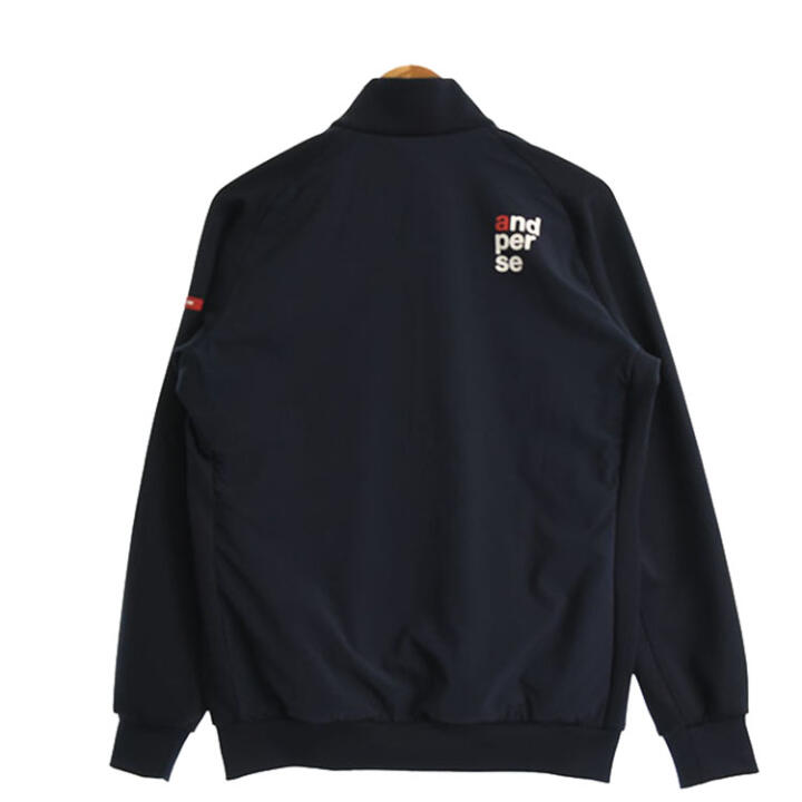 メンズ 長袖中綿ジャケット ネイビー系【中古】ゴルフウェア