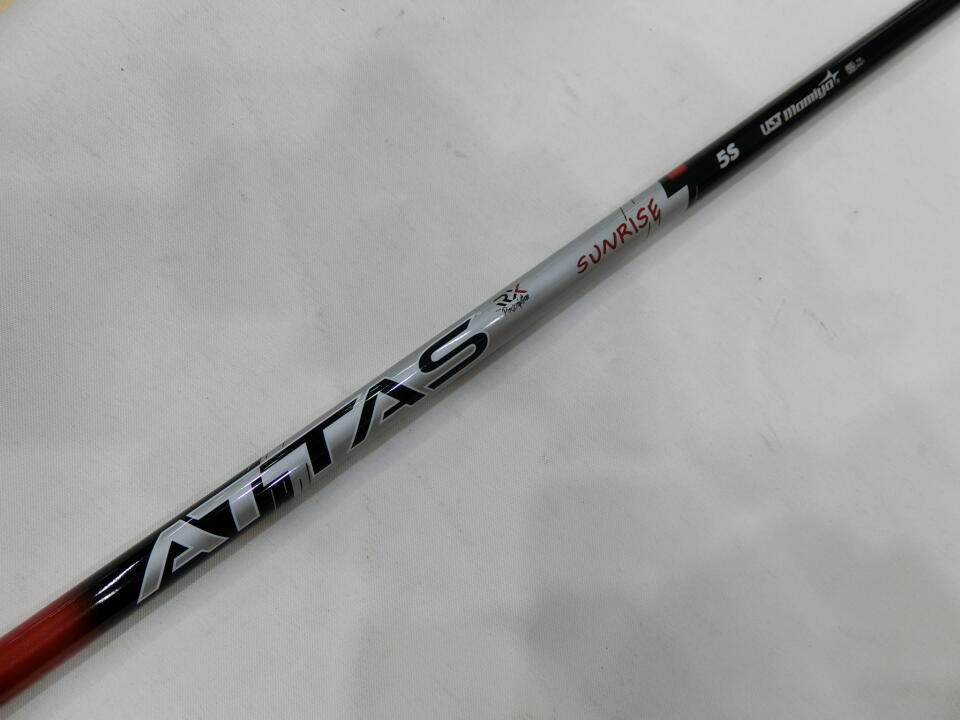 ATTAS RX SUNRISE RED 5（S）スリーブ付 シャフト (テーラーメイド
