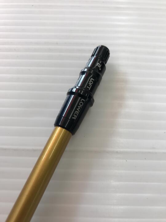 The ATTAS V2 6(S) GOLDver スリーブ付 シャフト (テーラーメイド