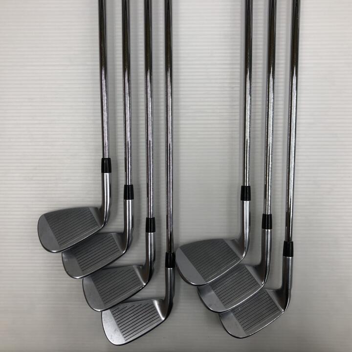 kawaiPING i210 modus120S 7本セット 黒ドット i210｜ピン｜アイアンセット｜NSプロ MODUS 3 TOUR 120｜中古