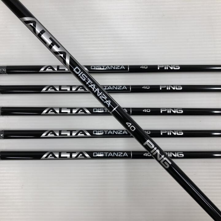 PING ALTA DISTANZA40 G710 中古アイアン
40中古セット G710｜ピン｜アイアンセット｜ALTA DISTANZA BLACK 40｜中古