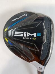 極美品テーラーメイド SIM2 MAX D 7番フェアウェイウッド 22度 SR