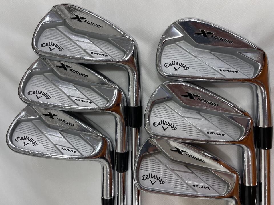 Callaway X Forged Star 中古アイアンセット 最高の打感！ X FORGED STAR アイアンセット(キャロウェイ)の評価を見る・評価