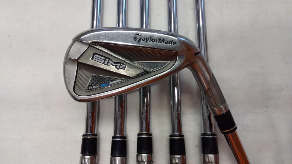 TaylorMade - 新品 未使用 SIM2 MAX OS テーラーメイド /KBS MAX MT85 SIM 右用 テーラーメイド 2021年 SIM2 MAX アイアンセット 7本