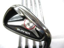TaylorMade - テーラーメイド 09バーナー アイアン♯5～Pw ドライバー付き テーラーメイド バーナーアイアン （2009年モデル）の試打