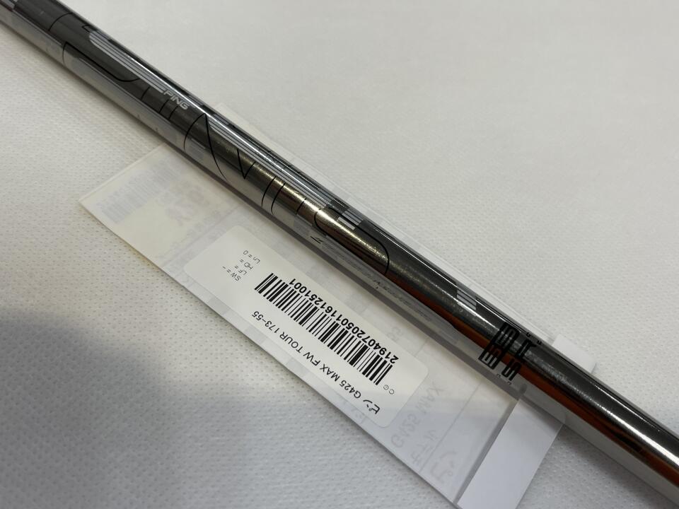 PING G425 MAX 7w TOUR173-55 Sシャフト USED品 Golf Driver Ping G425 MAX TOUR 173-55 (SR) 10.5 45.25inch