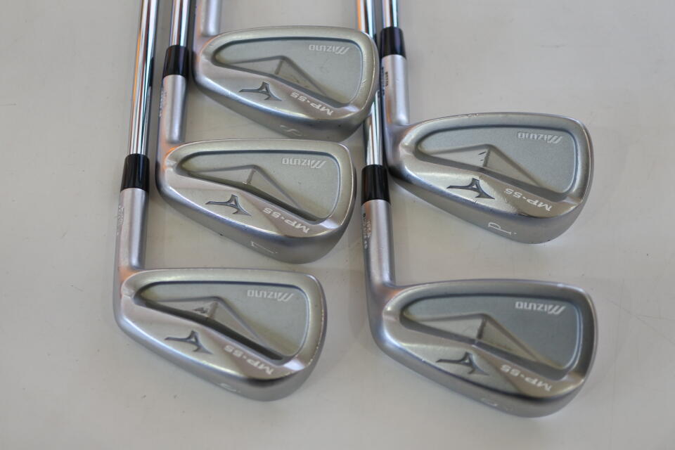 MP690414【名器】Mizuno MP-55 アイアンセット 名器】MIZUNO ミズノ MP-55 メンズアイアンセット Y印字 6本 右