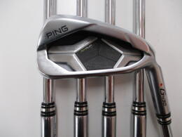 【1ラウンドのみ使用】PING G430アイアンセット黒マーク　ピンg430 G430 アイアン(6本セット) N.S.PRO 750／850／950GH neo