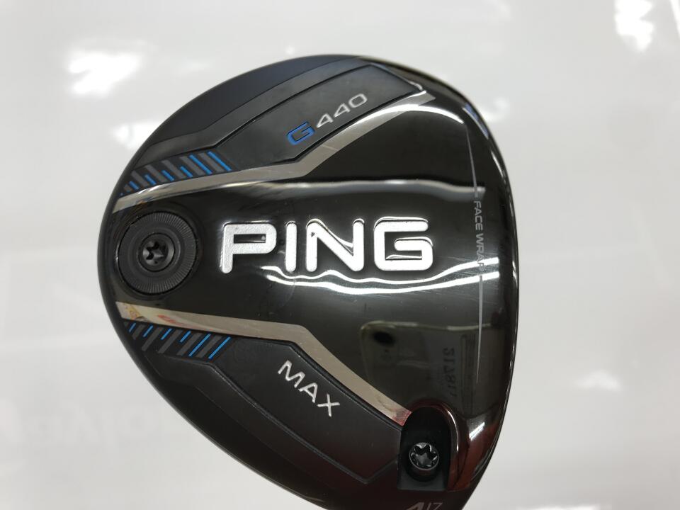美品　ピンG440 MAX 9° TOURクロム65S 45.25インチ ピン（PING）（メンズ）G440 MAX ドライバー(1W ロフト9度)PING