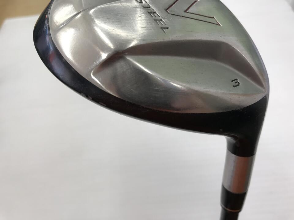 テーラーメイド　Vスチール　フェアウッド3本セット 送料無料】【中古】C：テーラーメイド Vスチール VSTEEL
