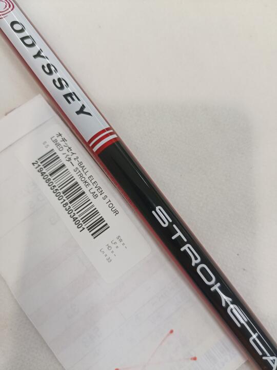 【美品】オデッセイ 2-Ball ELEVEN　S (イレブン)33インチ ODYSSEY（キャロウェイゴルフ） ODYSSEY 2-BALL ELEVEN CH TOUR