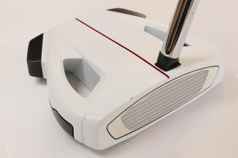 【美品】Spider EX GHOST WHITE センターシャフトパター Spider EX GHOST WHITE CENTER SHAFT｜テーラーメイド｜パター