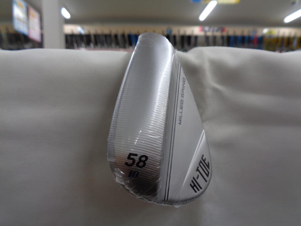 【新品】HI-TOE 3 ウェッジ60° SBモーダス115 ミルドグラインド HI-TOE3 クローム ウェッジ N.S.PRO MODUS3