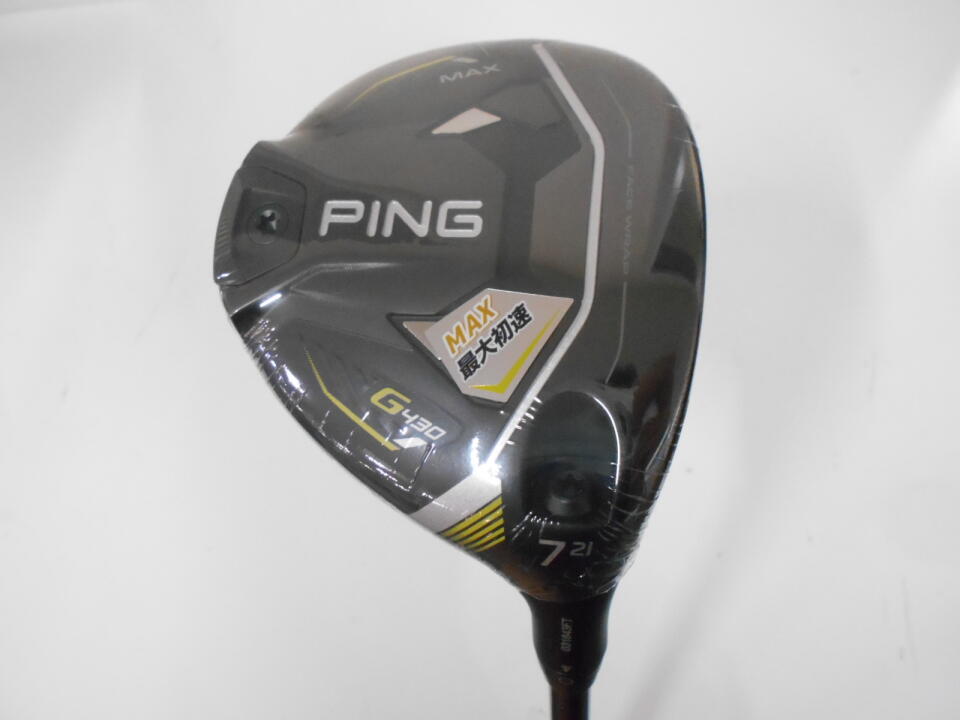 ピン G430 MAX フェアウェイウッド TOUR 2.0 BLACK 75 ピン G430 MAX フェアウェイウッド #7 [PING TOUR 2.0 BLACK 75