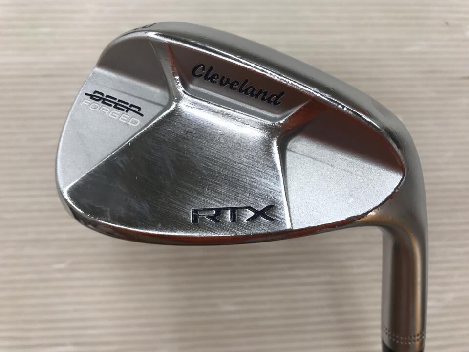 【タカトシ】クリーブランド　RTX deep forged　ウエッジ　３本 タカトシ】クリーブランド RTX deep forged ウエッジ 3本