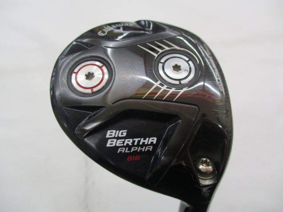 Callaway - ◎◎Callaway キャロウェイ BIG BERTHA ALPHA 816 FW 18° フェアウェイウッド Speeder 757 EVOLUTION S カバー付 Callaway - ◎◎Callaway キャロウェイ BIG BERTHA ALPHA 816 FW