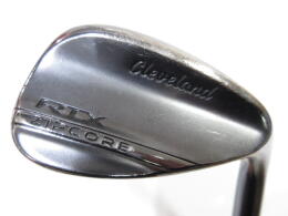 Cleveland/ウェッジ/58°/RTX ZIPCORE ブラックサテン/RTX ZIPCORE/Bランク/63【中古】 New Cleveland RTX Full Face ZipCore Black Satin Wedge Lob 58