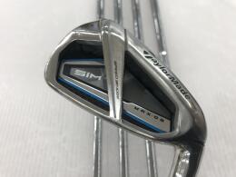 TaylorMade - テーラーメイド SIM MAX OS Rシャフトアイアンセット 中古】SIM MAX OS アイアンセット (テーラーメイド) SIM 右利き