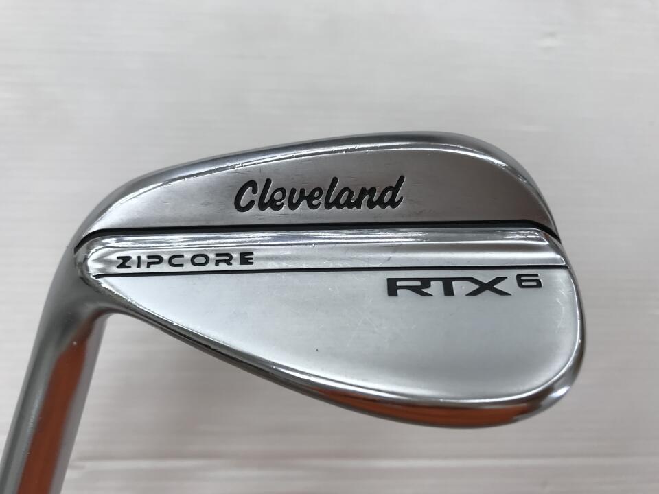 クリーブランドゴルフ RTX 6 ZIPCORE ツアーサテン　58度 クリーブランドゴルフ RTX 6 ZIPCORE ツアーサテン 58度 RTX