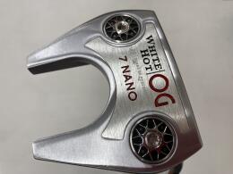 オデッセイ WHITE HOT OG 7 NANO パター【美品】ホワイトホット ホワイト・ホット オージー #7 NANO パター(パター（単品