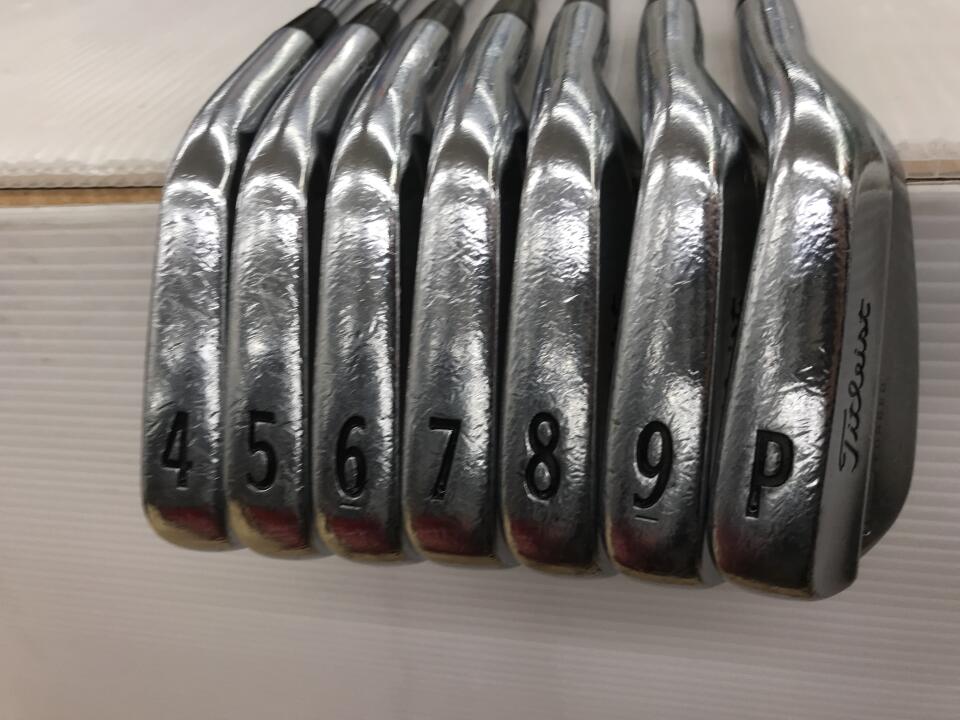 中古未使用(8本) タイトリスト MB フォージド 714 アイアン (日本仕様