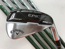 キヤロウエイ新品シュリンク付き EPIC MAX FAST アイアン 5本セット EPIC MAX FAST ウィメンズ アイアン 5本セット（#7～9、PW、AW