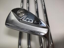 【美品】グローブライド オノフ クロ 2024 メンズアイアンセット 6本 S ONOFF FORGED KURO 2024｜グローブライド｜アイアンセット｜NS