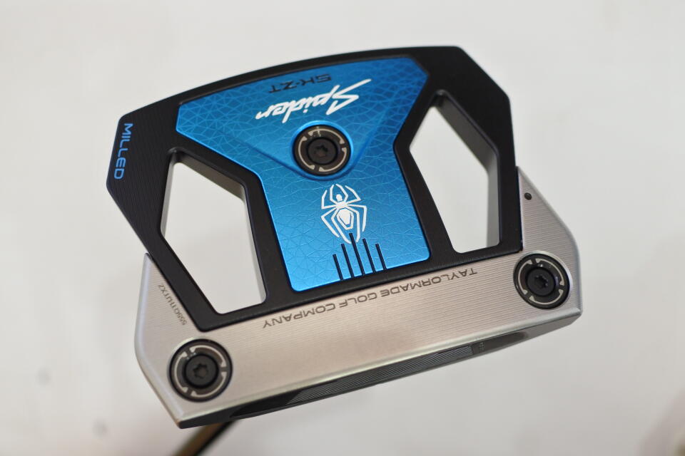 スパイダー zt パター用ヘッドカバー 青 🏆待望の再入荷🏆 前回は瞬く