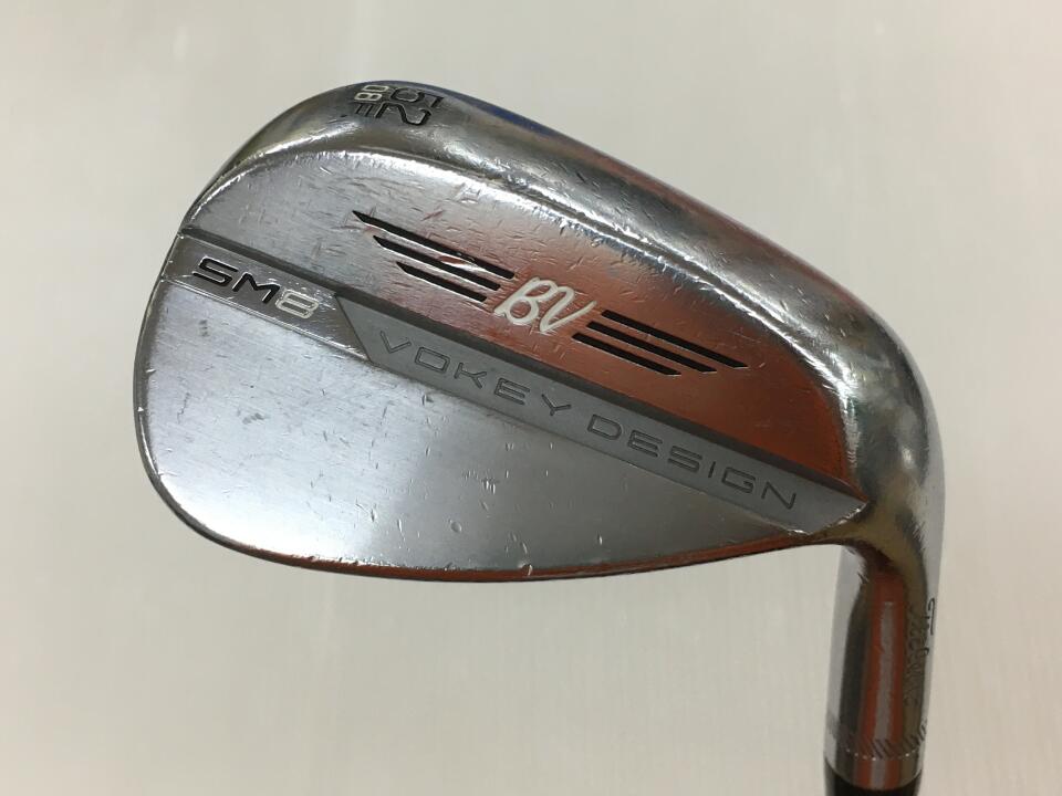 タイトリスト ボーケイSM8 ツアークローム 50° 08F タイトリスト／ボーケイ／SM8 ウェッジ（ツアークローム）の