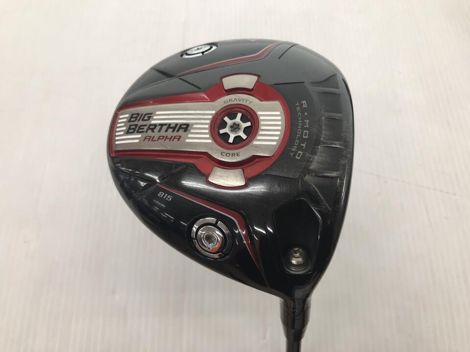 キャロウェイ BIG BERTHA ALPHA 815 ドライバー ９度 BIG BERTHA ALPHA 815 ◇◇ ドライバー 製品情報(メンズ