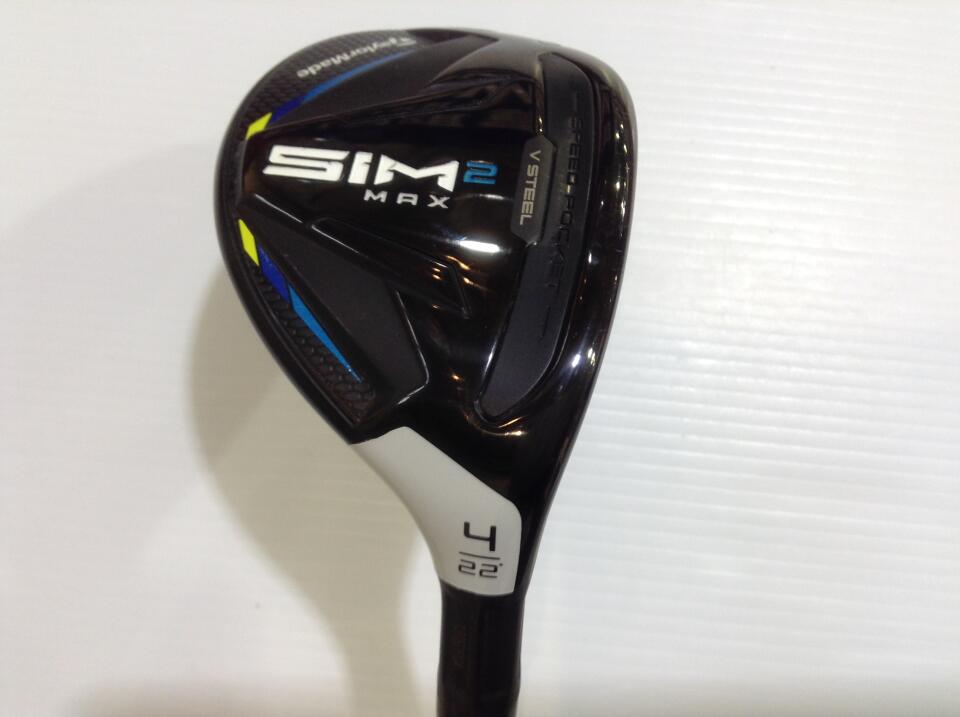新品！テーラーメイドSIM2 MAX 4番ユーティリティKBS S SIM 右用 テーラーメイド 2021年 SIM2 MAX レスキュー