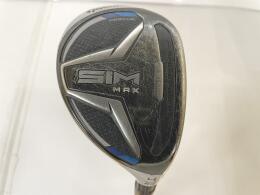 SIM　MAX 4UT テーラーメイド　シム　4番ユーティリティ　70X 左のミスを、しにくいUT。テーラーメイド「SIM MAXレスキュー