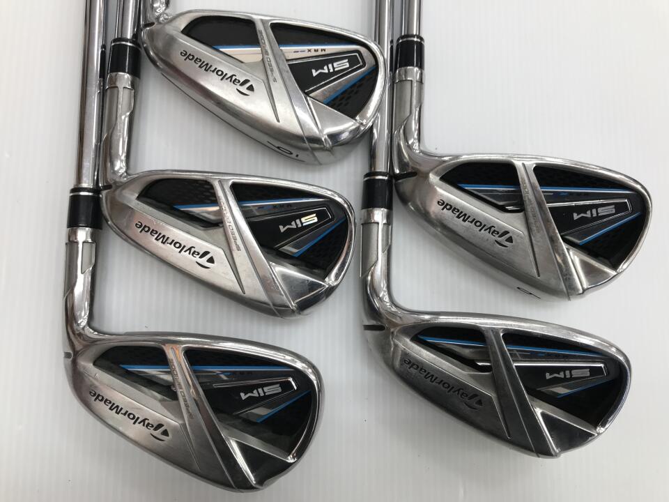 【 テーラーメイド 】飛びます！大人気のSIM MAX ゴルフクラブセット SIM MAX｜テーラーメイド｜アイアンセット｜ダイナミックゴールド