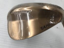 新品 無刻印 ノーロゴ ウェッジ 54° ブロンズ カッパーメッキ スチール アウトレット ショップスポーツ - 【新品】ノーロゴ ウェッジ 54° 無