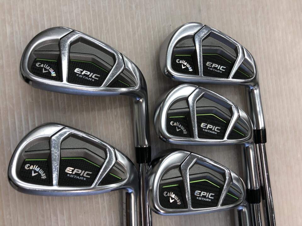 EPIC STAR｜キャロウェイ｜アイアンセット｜NSプロ Zelos 7｜中古