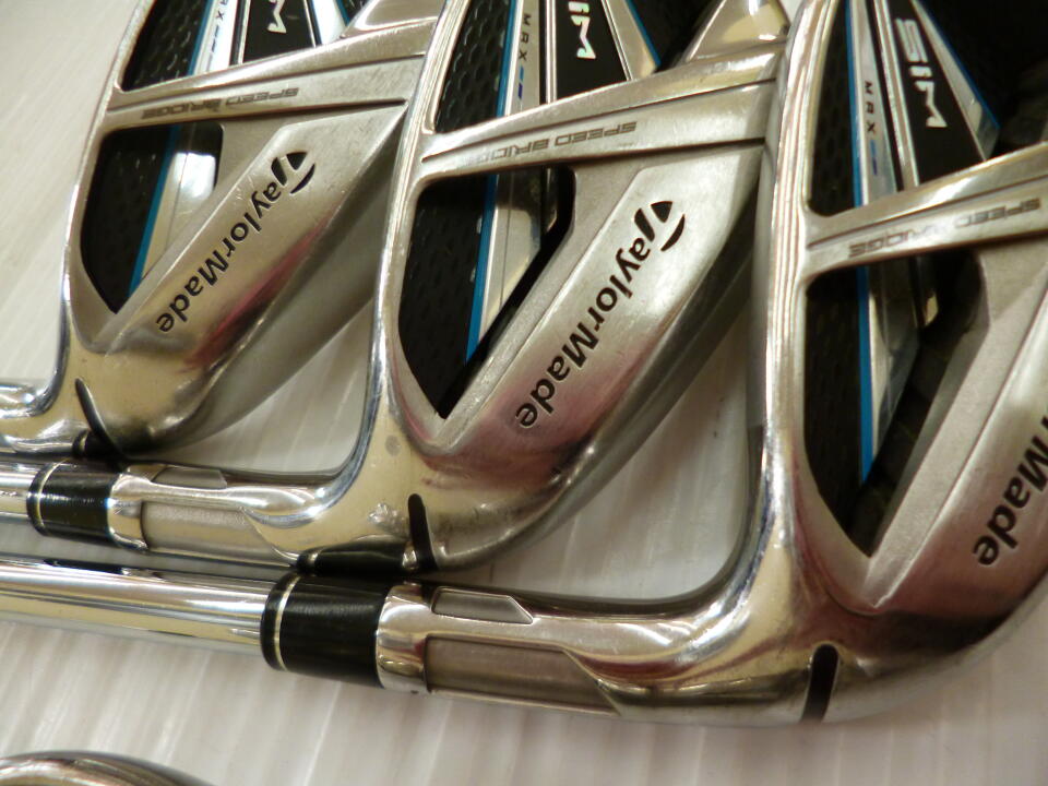 SIM MAX｜テーラーメイド｜アイアンセット｜KBS MAX85 JP｜中古ゴルフ