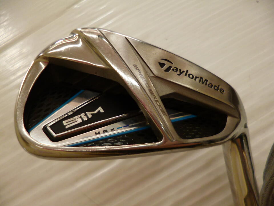SIM MAX｜テーラーメイド｜アイアンセット｜KBS MAX85 JP｜中古ゴルフ