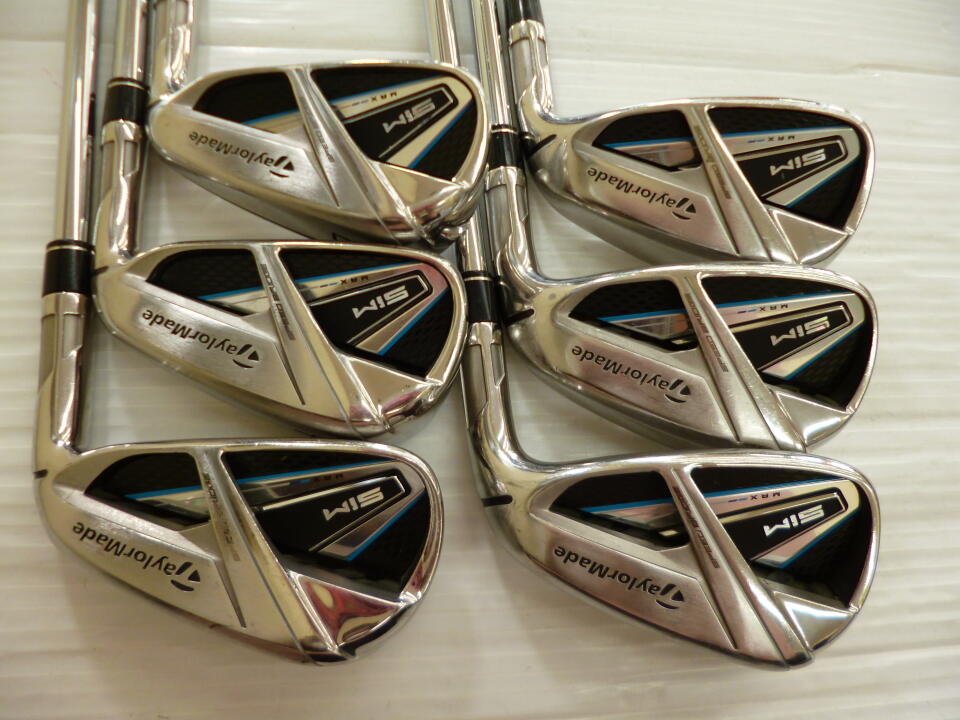 SIM MAX｜テーラーメイド｜アイアンセット｜KBS MAX85 JP｜中古ゴルフ