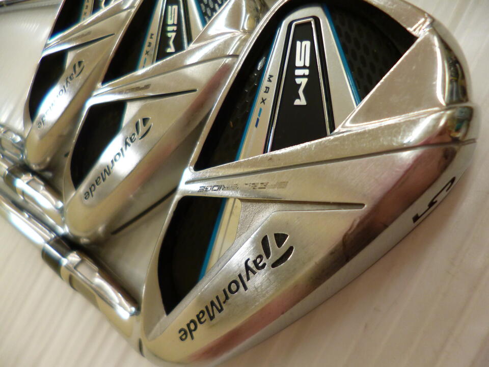SIM MAX｜テーラーメイド｜アイアンセット｜KBS MAX85 JP｜中古ゴルフ