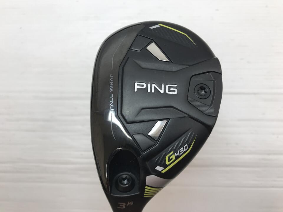 【中古ゴルフクラブ】ピン　G430　G430 ハイブリッド ユーティリティ ALTA J CB BLACK　シャフト：ALTA J CB BLACK G430｜ピン｜ユーティリティ｜ALTA J CB BLACK｜中古ゴルフクラブを