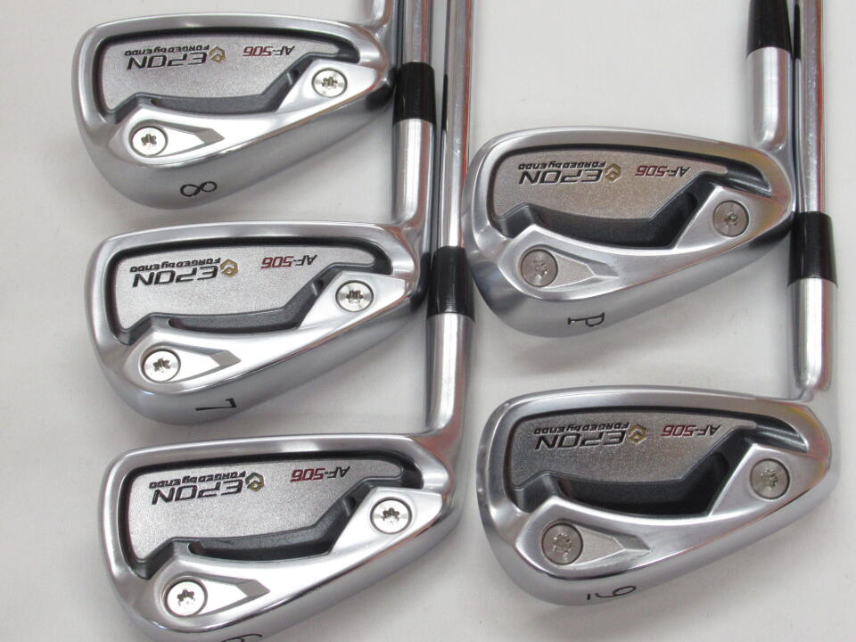 AF-506｜エポン｜アイアンセット｜NSプロ850GH(ｽﾊﾟｲﾝ調整済