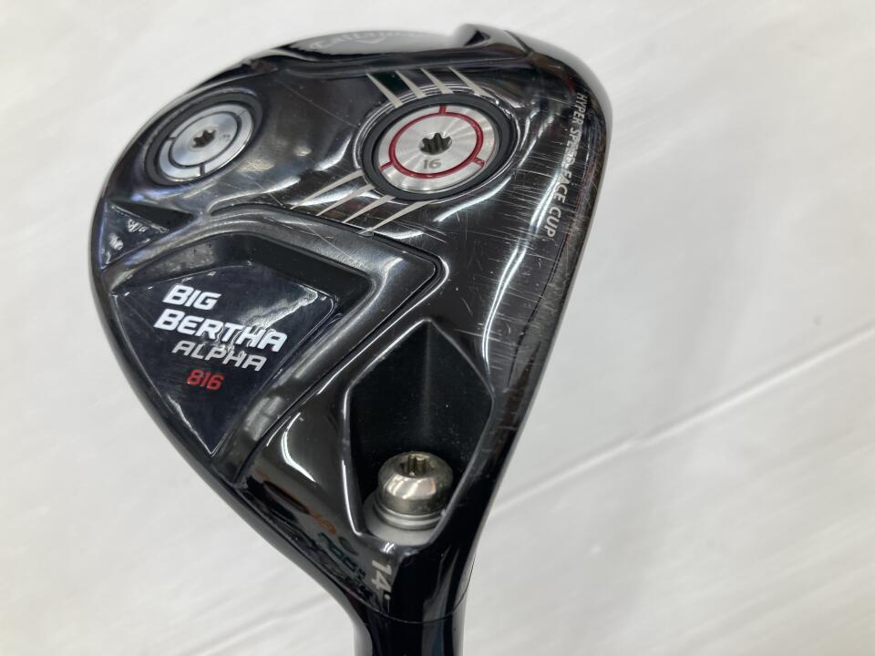 BIG BERTHA ALPHA 816｜キャロウェイ｜フェアウェイウッド｜ツアーAD