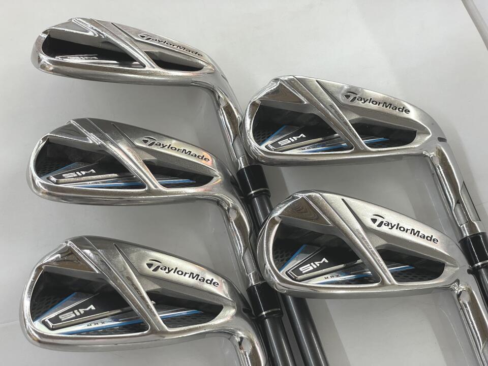 SIM MAX｜テーラーメイド｜アイアンセット｜TENSEI BLUE TM60｜中古