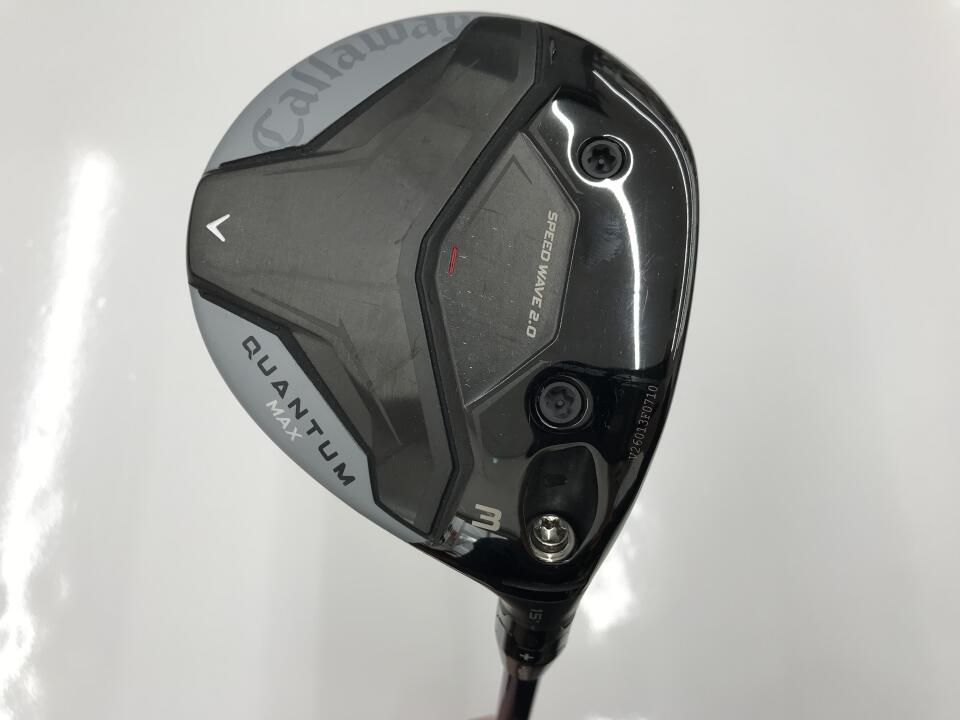 【美品】キャロウェイ QUANTUM MAX 3W VENTUS TR QUANTUM MAX｜キャロウェイ｜フェアウェイウッド｜VENTUS TR BLUE 7