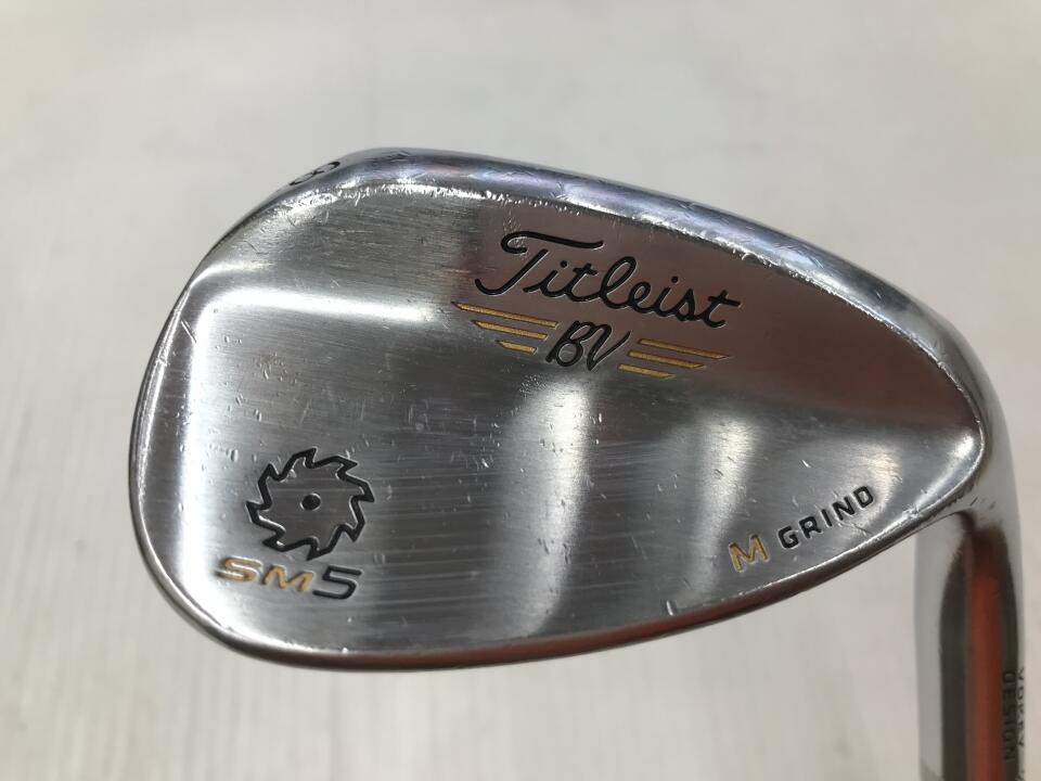 中古 タイトリスト ボーケイ ウエッジ SM5 52° 56° 2本セット ボーケイ SM5 ツアークローム｜タイトリスト｜ウェッジ｜ダイナミック