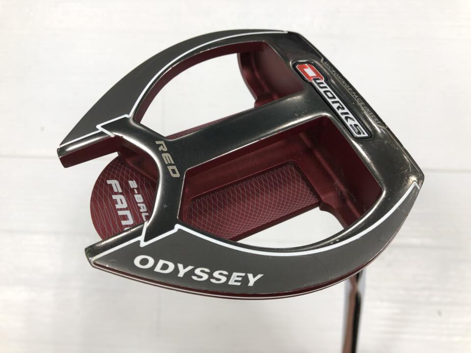 O-WORKS RED 2-BALL FANG｜オデッセイ｜パター｜オリジナルスチール