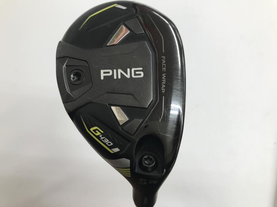 G430 6UT 30° レフティ クロムツアー2.0 85S G430｜ピン｜ユーティリティ｜TOUR 2.0 CHROME 85｜中古ゴルフクラブを