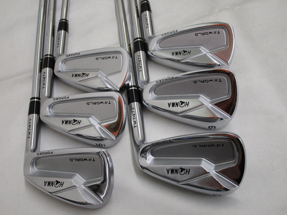 TOUR WORLD TW747 V｜ホンマゴルフ｜アイアンセット｜AMT TOUR WHITE